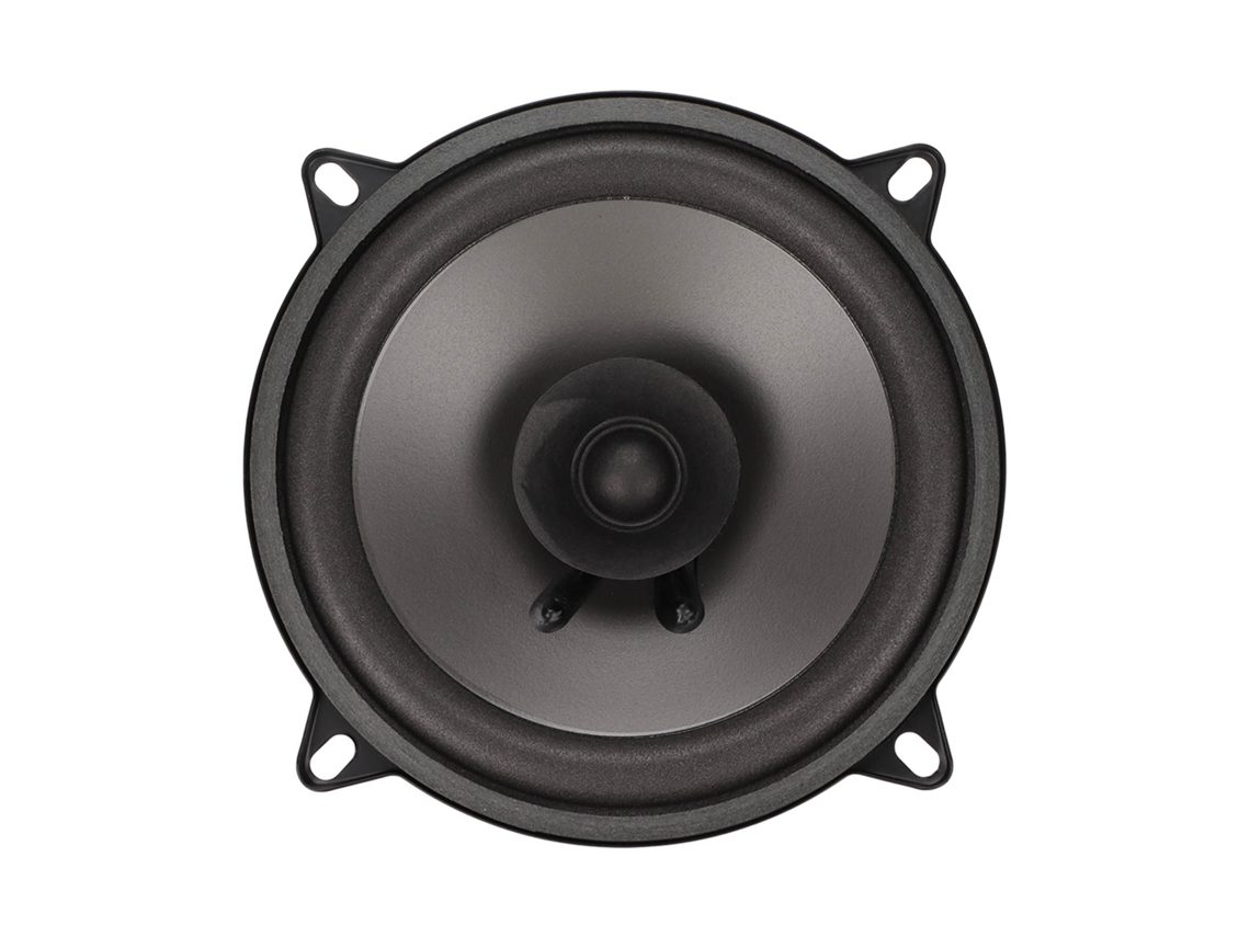Altavoces para coche de 400 W, rango medio, 5 pulgadas, coaxiales, magnéticos externos, 4 ohmios, 93 dB, 60 Hz a 20 kHz, color negro, para sistema de sonido de coche.