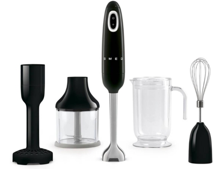 Batidora de Mano + Accesorios SMEG Anni 50 HBF22BLEU (700 W - Negro)