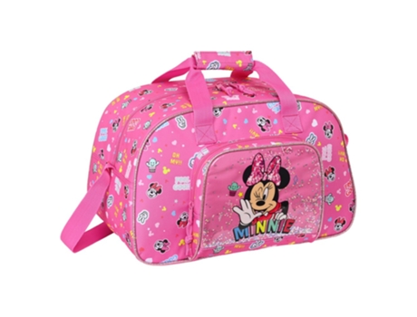 Bolsa de Pelotas Kidinn SAFTA Minnie mouse lucky (Rosa)