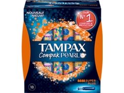 Tampones TAMPAX Compak Pearl Super Plus