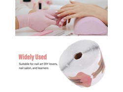 500 Moldes Autoadhesivos Para Extensiones De Uñas Con Marcas Claras Y Diseños Desmontables.