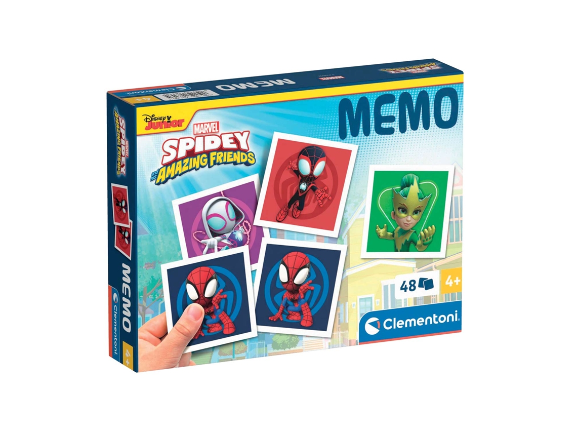 Memo Spidey y sus increíbles amigos CLEMENTONI Disney Junior 18313