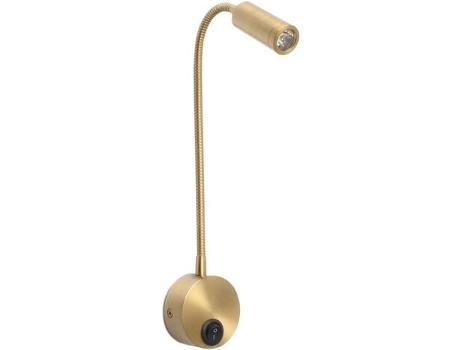 1 unidad - Aplique - Color Bronce Antiguo (Con Interruptor) - Luz Cosy 1W