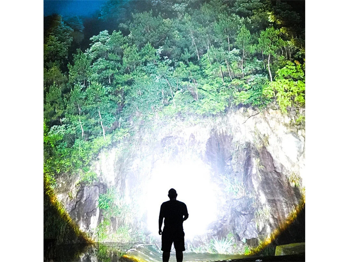 Lanterna De Cabeça Led Preta E Potente Com Sensor De Movimento Super Brilhante À Prova D'água Ideal Para Camping E Atividades Ao Ar Livre