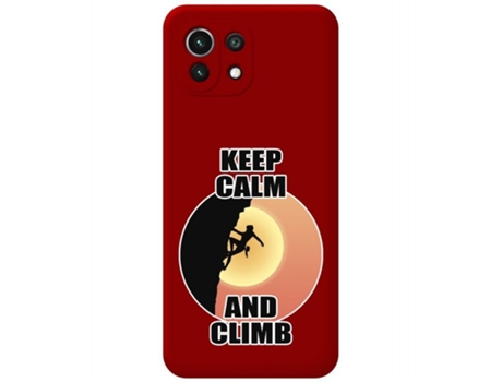 Carcasa Xiaomi Mi 11 Lite 4G / 5G / 5G NE TUMUNDOSMARTPHONE Silicona Líquida Dibujos Rojo