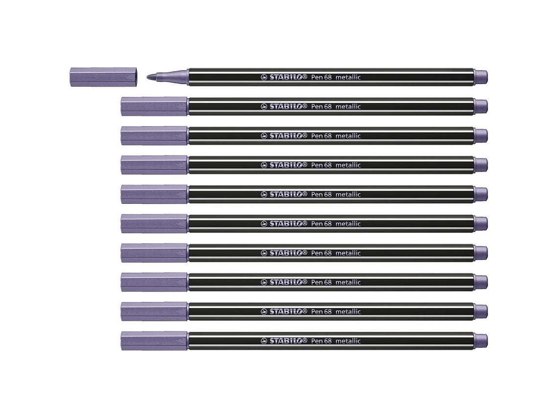 Rotuladores STABILO Pen 68 metallic (10 Piezas)