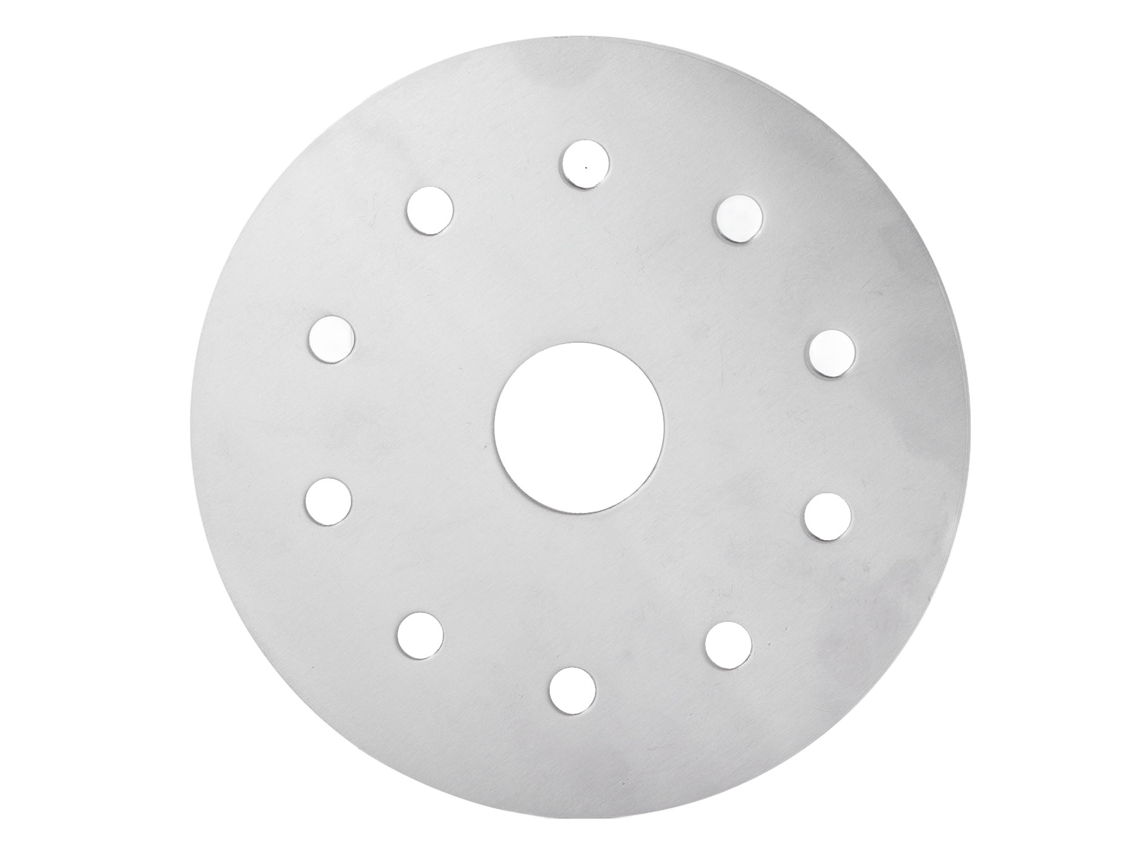 Placa difusora de calor de acero inoxidable. Distribución uniforme del calor para una cocción óptima. Apta para cocción lenta y compatibilidad universal.