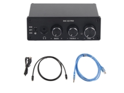 Amplificador Decodificador Dac Para Auriculares Con Interfaz Óptica Usb De 3,5 Mm