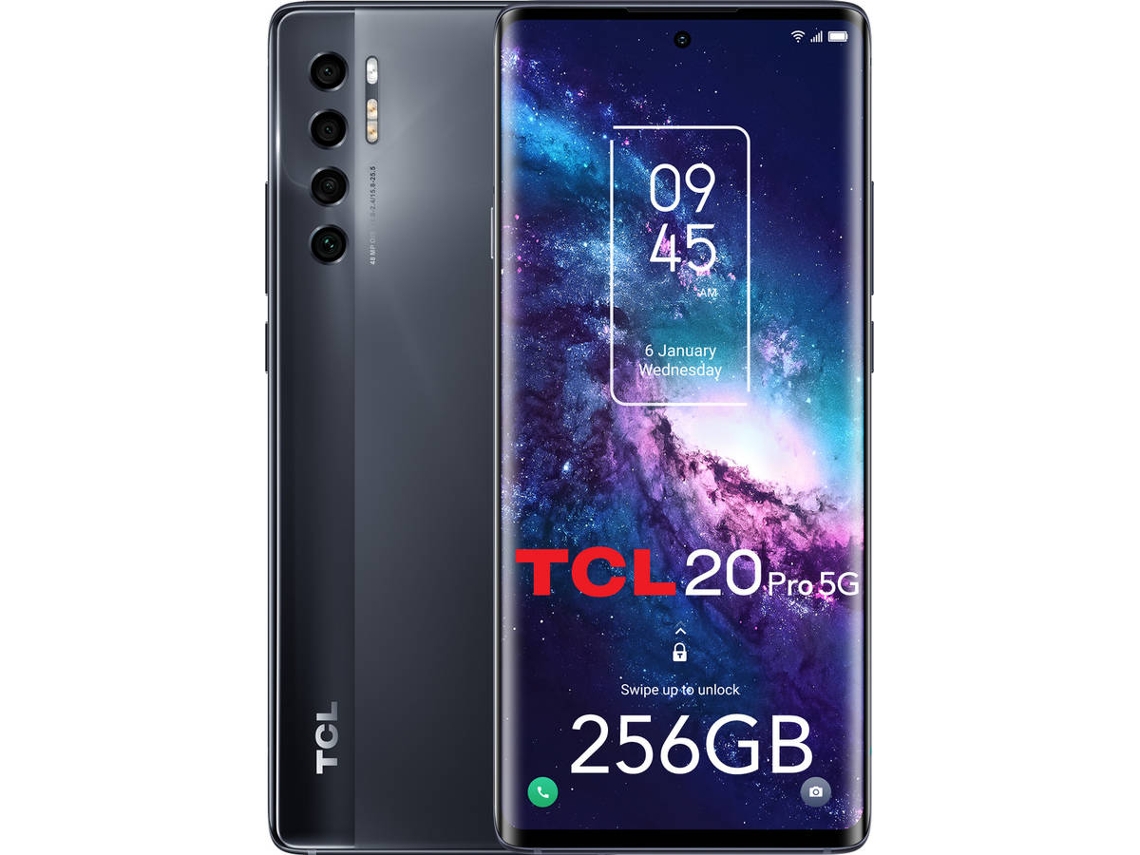 Smartphone TCL 20 Pro 5G (6.67'' - 6 GB - 256 GB - Gris) | Worten.es