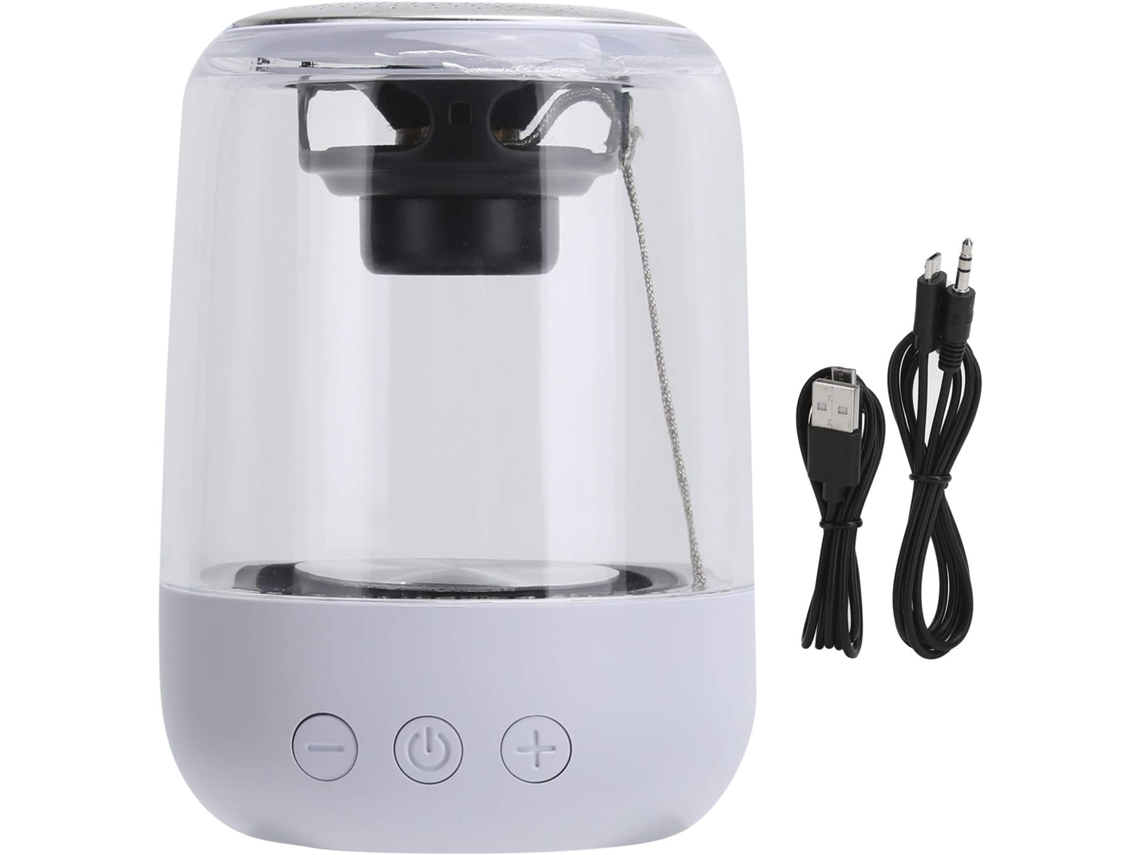 Altavoz Estéreo Portátil Inalámbrico Bluetooth 5.0 Con Subwoofer Y Led