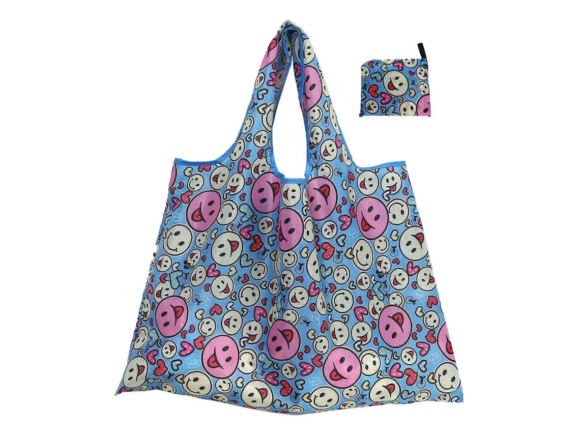 Bolsas de compra reutilizables, plegables y lavables con bolsillo interior. GOKOCO
