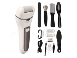 Removedor De Callos Eléctrico Recargable Con 2 Velocidades Y Cepillo De Pies Para Exfoliación Y Pedicura En Casa