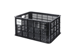 Cesta de plástico con plato BASIL Crate Mik NR 34.5 x 49 x 27 cm