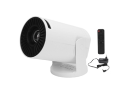 Proyector Portátil 1080p Con Autocorrección, Inalámbrico/con Cable, Proyección Exterior Para Teléfonos Móviles Y Tabletas, Enchufe Europeo.