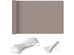 90 X 500 Cm, Pantalla Privacidad, Hdpe, Opaca, Para Balcón, Piscina