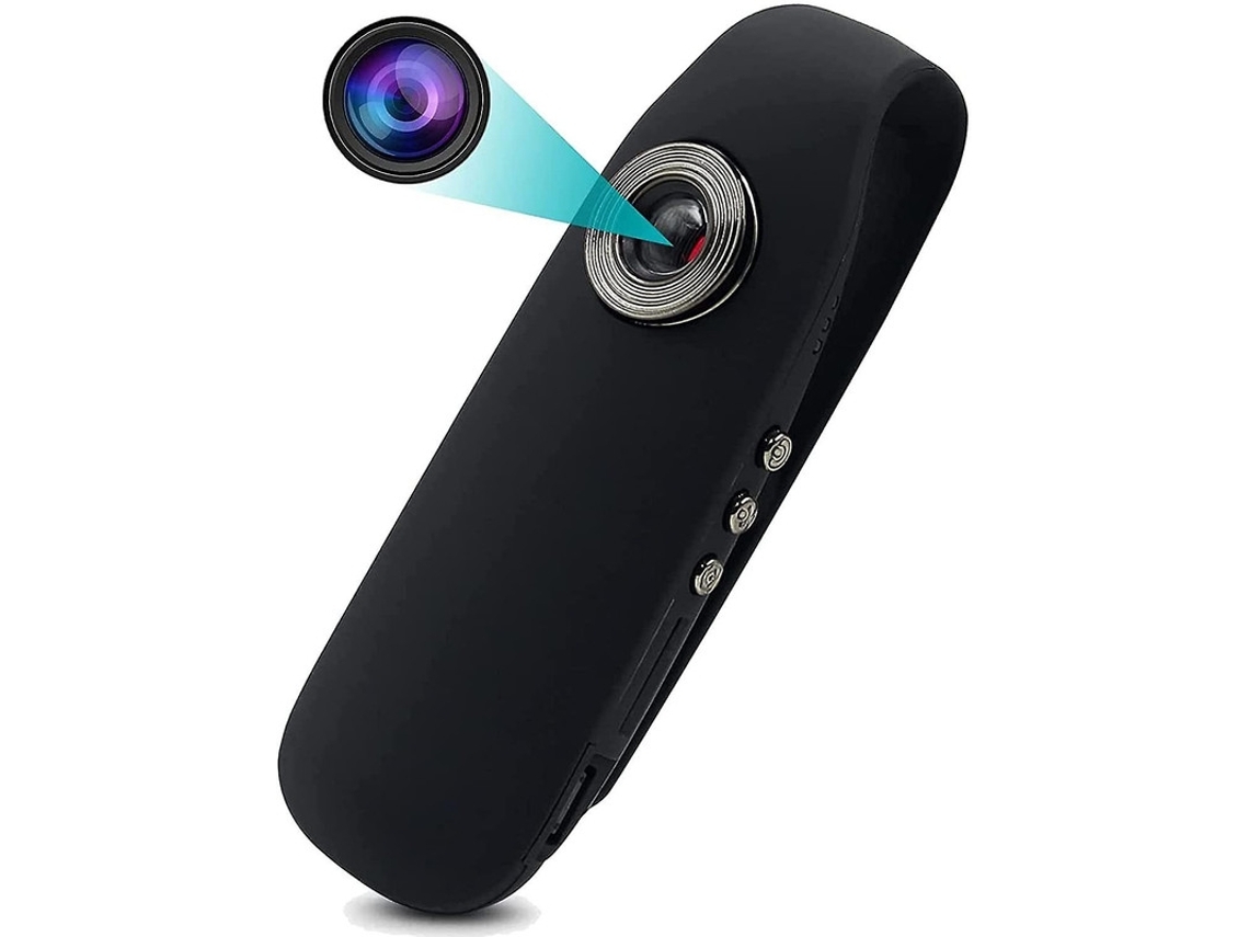 Mini cámara de vídeo Mini cámara portátil conjunto Full HD 1080P Mini cámara niñera con grabadora de vídeo con detección de movimiento YEMAESRE