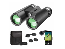 Binóculos Potentes Para Adultos 12x42 Compact Hd Bak4 Prism Fmc Night Vision Binóculos Para Observação De Pássaros Acampamento Facpoet