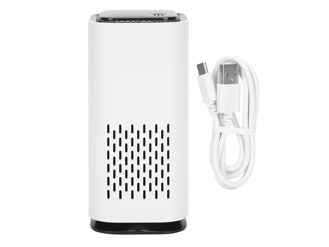 Purificador De Aire Portátil Silencioso Con Filtro De Iones Negativos, Usb 5v, Para El Hogar Y El Coche.