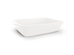 Fuente De Horno Jomafe Rectangular Domus Blanca 34 Cm