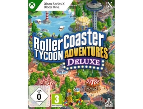 Rollercoaster Tycoon Adventures Deluxe Juego Xbox Series X Simulación 7 Caixa