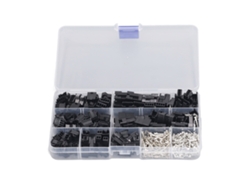 Yncm2026-kit De Terminales De Crimpado Macho Hembra 480 Piezas Con Conectores, Pin Header Y Cable Jumper 2.54mm