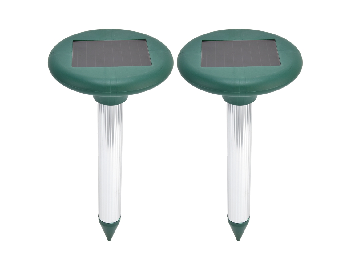 2 Repelentes Solares Ultrasónicos Para Ratas, Insectos Y Serpientes, Para Hoteles, Jardines, Granjas Y Uso En Exteriores.