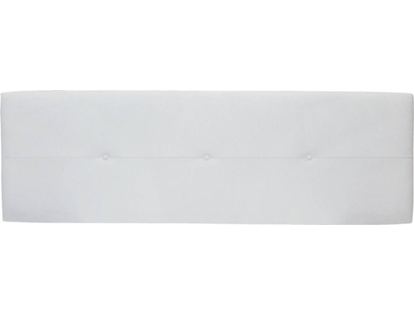 Cabecero DHOME Tapizado (Blanco - Tela - 135 x 5 x 50 cm)