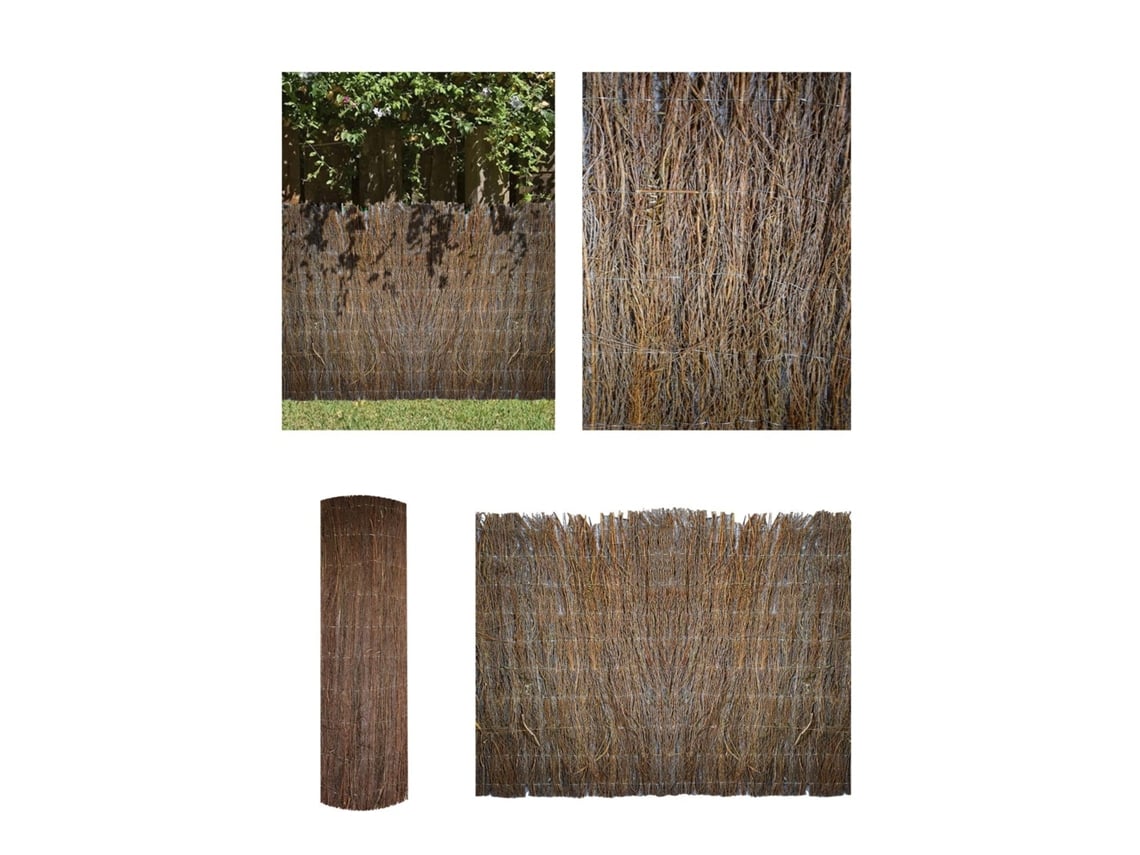 Gabinete Urze Natural 1400 G/M² Ocultação 80% Com Fio Costurado 1X5M JARDIN202