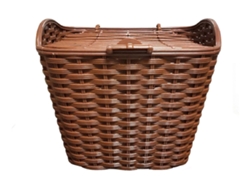 Cesta de bicicleta con funda para bicicletas plegables, slowmoose