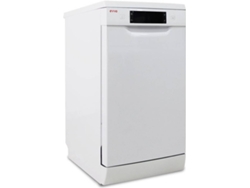 LAVAVAJILLAS EVVO D3 Slim (45 cm), 10 Cubiertos, 8 Programas, Blanco, Ancho 450 mm