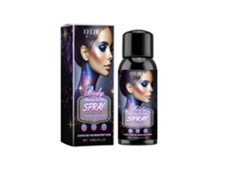 Spray iluminador con purpurina