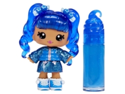 Yummiland - Muñeca de 1 4 pulgadas y brillo labial con purpurina para crear - Rory - Sabor arándano - A partir de los 4 años