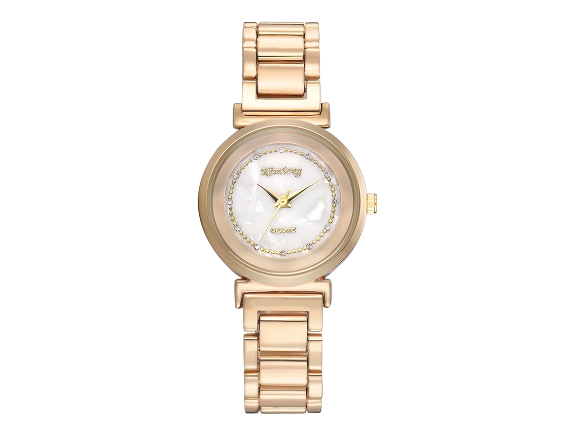 Reloj De Cuarzo Informal Para Mujer, Estilo Coreano, Correa De Cuero Gris Zlf0532-c