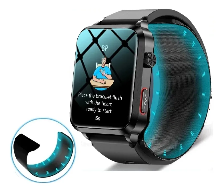 Reloj inteligente con bomba de aire y airbag, monitor de presión arterial y Watchvayotoy