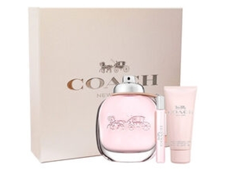 COACH - COACH The Fragrance Dárková sada EDT 90 ml, miniaturka EDT 7,5 ml a tělové mléko 100 ml 90ml