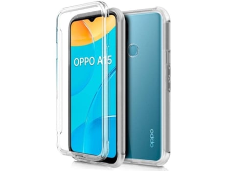 Funda para Oppo A15 COOL Silicona 3D Transparente