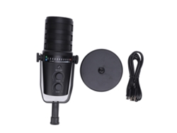 Micrófono Dinámico Profesional Xlr Usb Cardioide Con Soporte Para Grabación En Vivo Karaoke Gaming