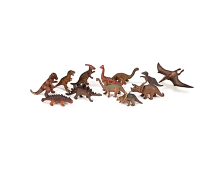 Figuras Dinosaurios 12 Unidades MINILAND