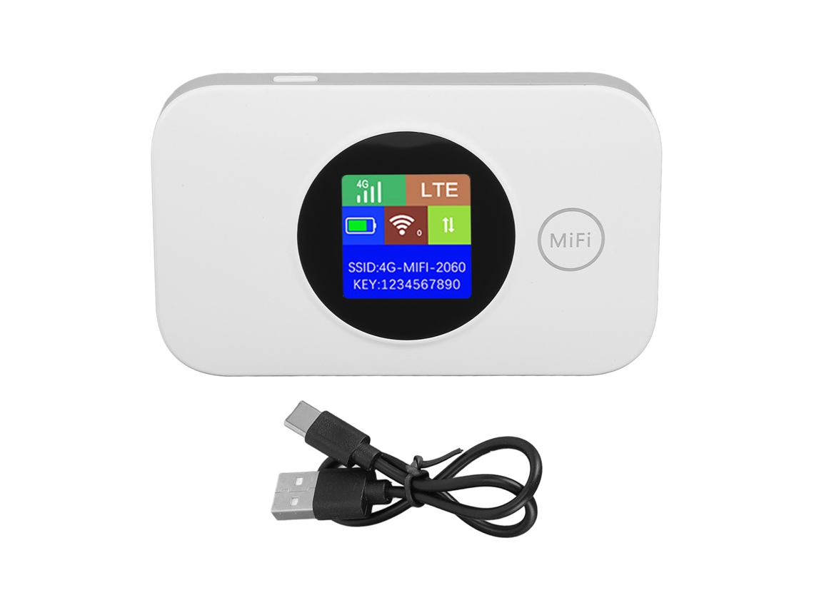 Router Móvil 4g Con Función De Punto De Acceso Y Ranura Para Tarjeta Micro Sim, Compatible Con 8-10 Usuarios, Batería De 3000 Mah, Ideal Para El Hogar, La Oficina Y Viajes (versión Asiática).