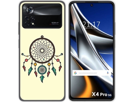 Carcasa para Xiaomi Poco X4 Pro 5G TUMUNDOSMARTPHONE Dibujos Atrapasueños Multicolor