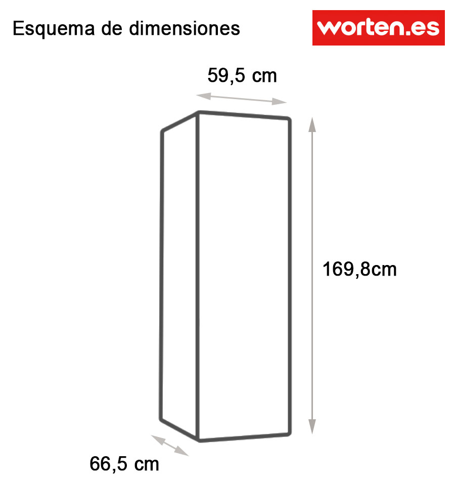 Frigorífico 2 puertas HISENSE RT417N4DW1 (No Frost - 169.8 cm - 321 L Blanco)