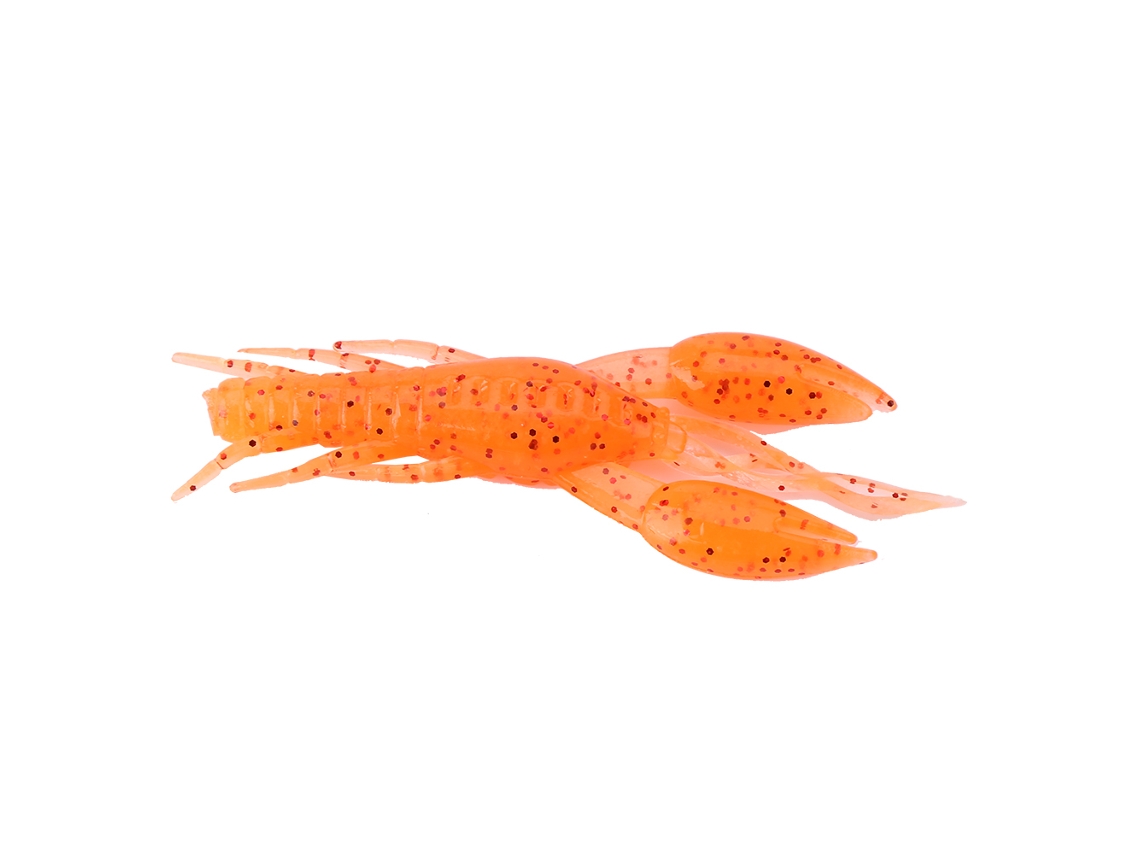 2026rebe-4pcs Cangrejo Artificial De Pesca Naranja Lure Bait De Silicona Suave (2)