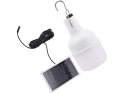 Bombilla Led Solar Blanca Para Exteriores, De Plástico, Fácil De Usar, Para Decoración Exterior.