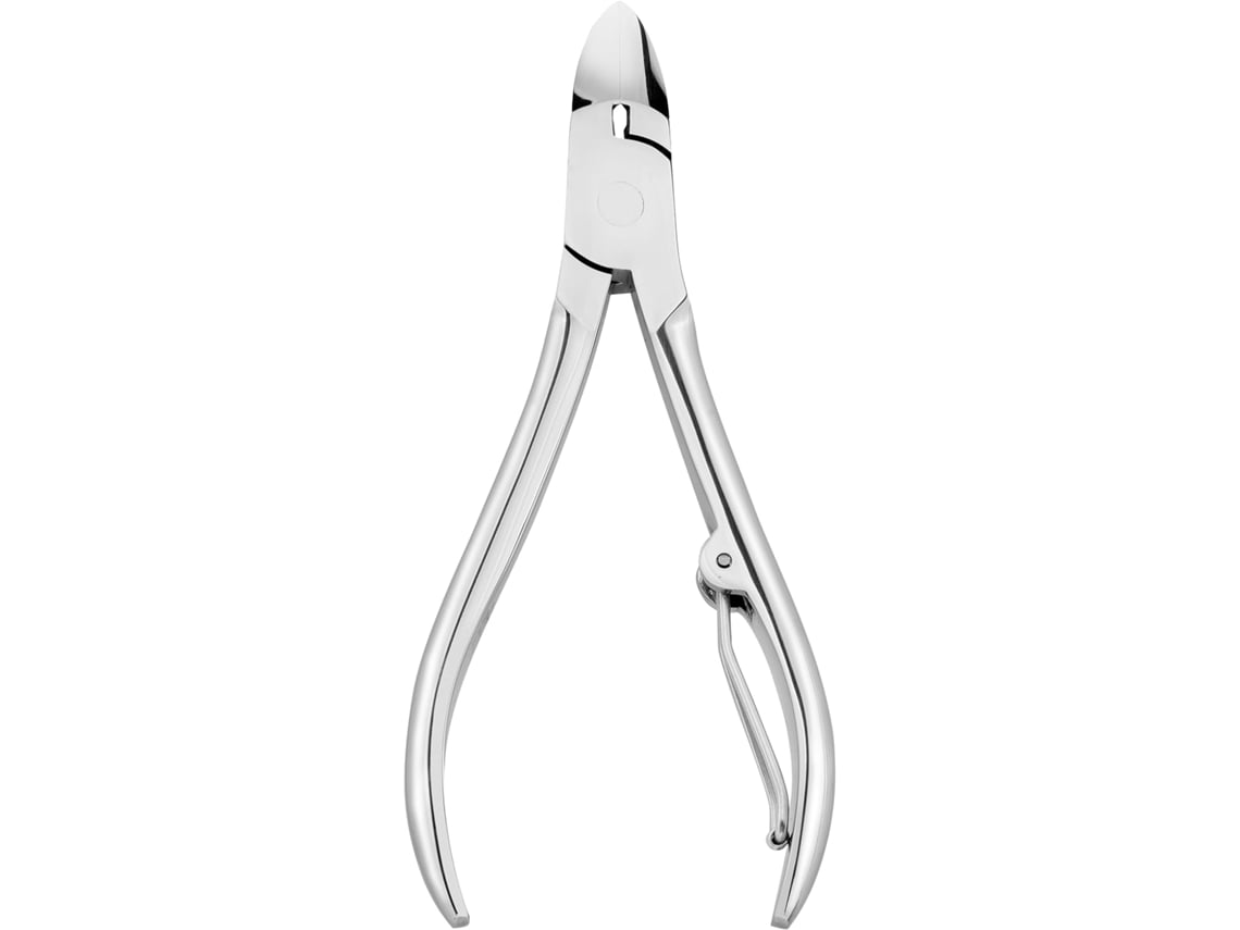 Cortaúñas Clásico, Fabricado En Acero Inoxidable Pulido, Apto Para Manicuras Y Pedicuras, 110 Mm.