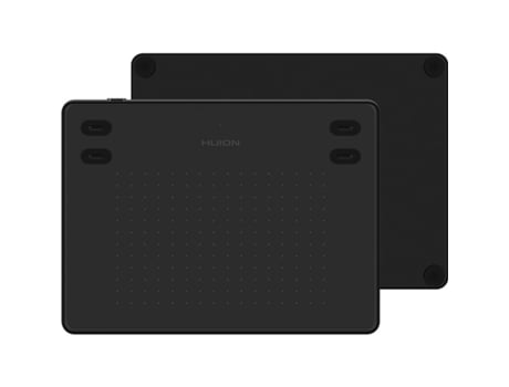 Tableta Gráfica HUION RTE-100-B (Negro - USB-C)