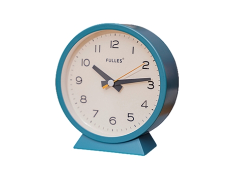 Reloj sencillo, despertador de metal, reloj de noche, reloj de aprendizaje para niños