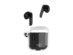 Nuevos Auriculares Inalámbricos Bluetooth Intrauditivos Tm90 Con Pantalla Digital Y Compartimento