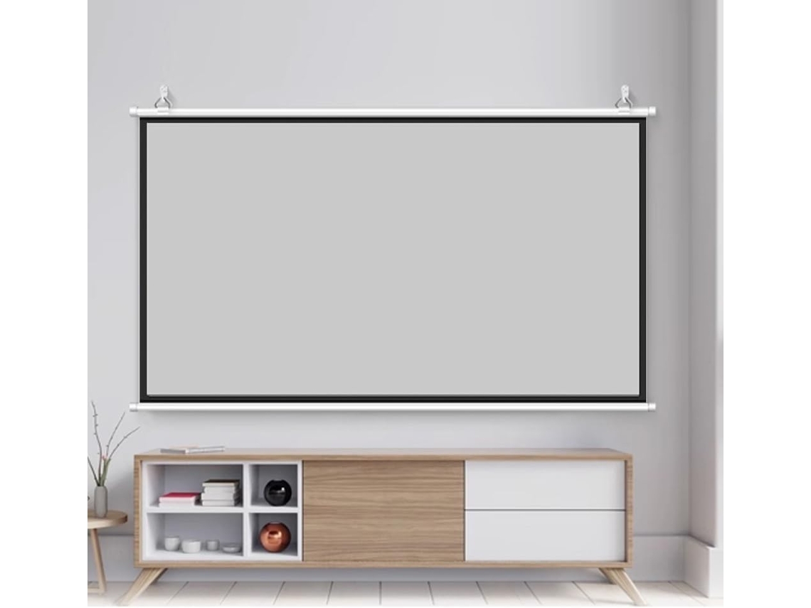 Pantalla De Proyección De 30", 40", 50", 60" Y 72", Plegable Manualmente, 4k 16:9 4:3, Para Cine En Casa,