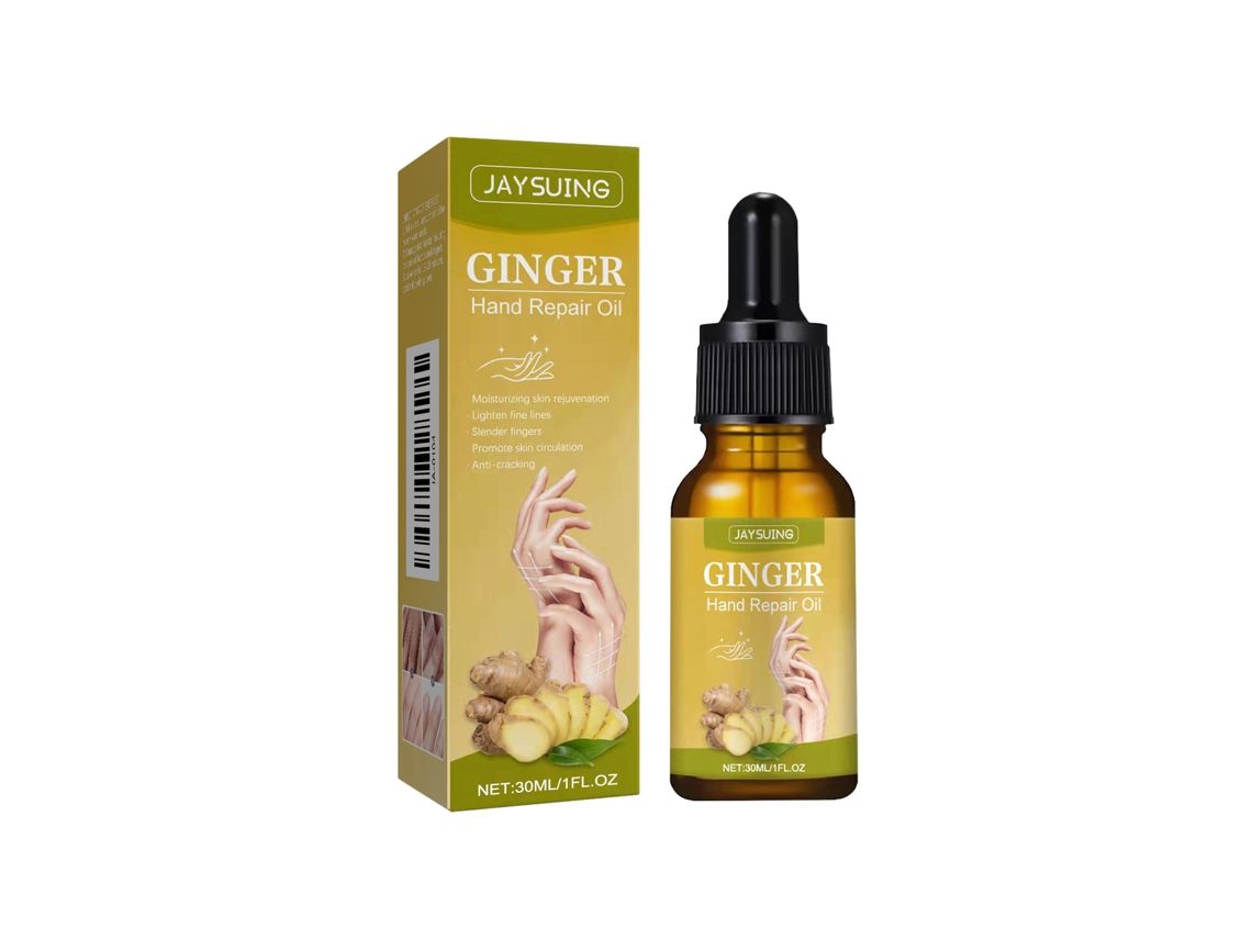 Aceite esencial de jengibre Jaysuing para el cuidado de las manos