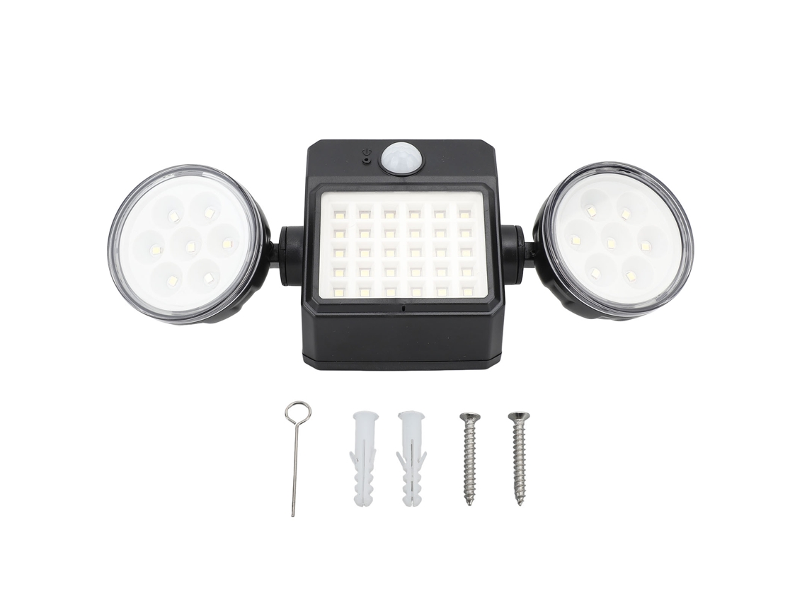 2026-luz Solar Exterior Con Sensor De Movimiento Ip65 Impermeable Led Multicabeza Para Jardín Patio Garaje